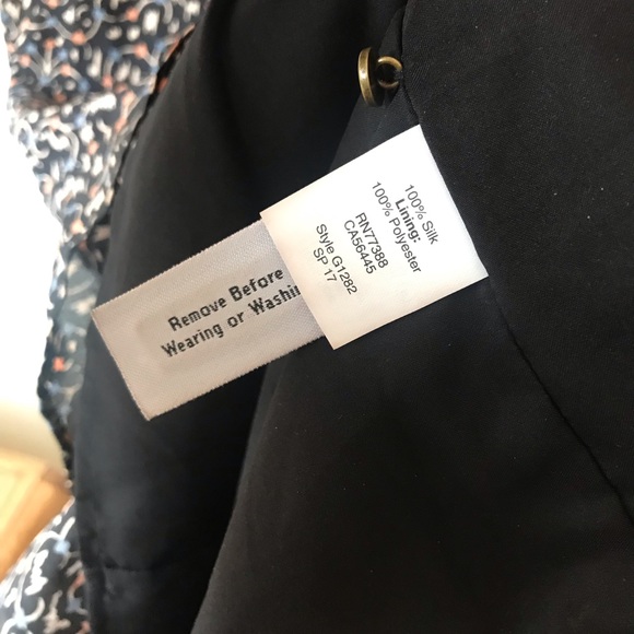 SOLD ** Madewell Silk Dress - Picture 4 of 4